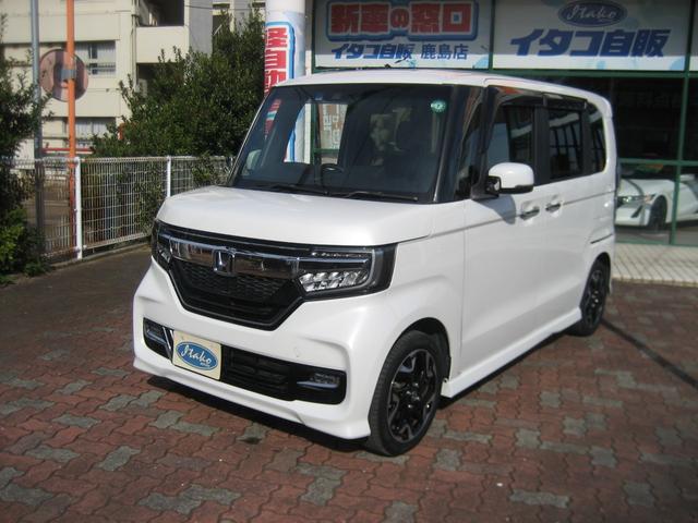 Ｎ－ＢＯＸカスタム Ｇ・Ｌターボホンダセンシング　ワンオーナー・ナビ・ＴＶ・バックカメラ・ＥＴＣ・両側パワースライドドア・ＬＥＤライト・ドライブレコーダー・クルーズコントロール・スマートキー・プッシュスタート（3枚目）