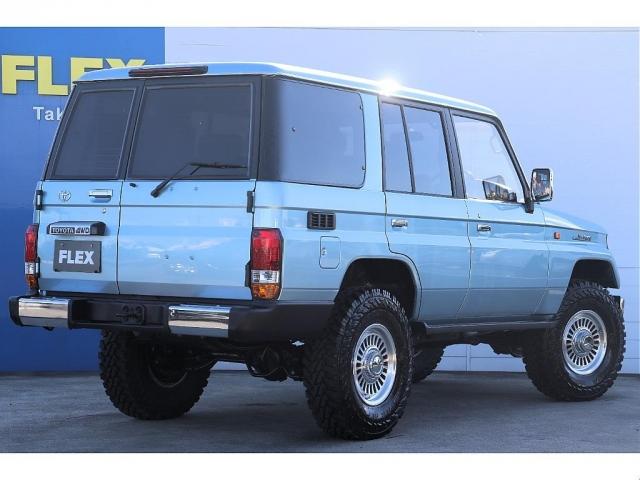 ランドクルーザープラド SXワイド Newグリジオアロイペイント Newナロー仕様 新品FLEX2インチUPコイル 新品FLEXショック 新品DEAN16インチAW 新品ジオランダー255MT 新品KOITO LEDヘッドライト(2枚目)