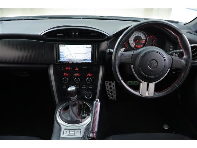 86 GT キーフリ 盗難防止 地デジ スマートキ- ETC車載器 VSA オートエアコン サイドSRS 助手席エアバッグ パワーウィンドウ アルミ 運転席エアバッグ ABS パワーステアリング メモリーナビ(4枚目)