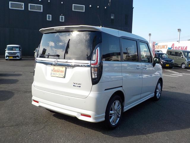 ソリオ ハイブリッドMZ 車検整備一式付 全方位モニター用カメラパッケージ装着車 フルタイム4WD 新品タイヤ 純正フロアマット・スタンダード8インチナビ・ETC付 社外前後ドライブレコーダー付(8枚目)
