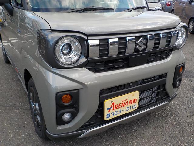 スペーシアギア ハイブリッドＸＺ　届出済未使用車　デュアルセンサーブレーキサポートＩＩ　全方位モニター付メモリーナビゲーション・スズキコネクト対応通信機装着車（3枚目）