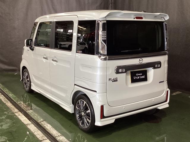 フレアワゴンカスタムスタイル ６６０　カスタムスタイル　ハイブリッド　ＸＳ　４ＷＤ　ＬＥＤヘ　レーダーブレーキ　盗難防止装置　レーダークルーズ　ＢＴオーディオ　キーフリー　運転席側シートヒーター　４ＷＤ　ＥＴＣ付き　アイドルストップ　スマートキー　横滑り防止装置　サイドエアバッグ（37枚目）