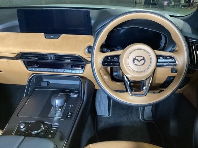 CX-60 3.3 XDハイブリッド プレミアム スポーツ ディーゼルタ シートヒー パワーゲート レーダークルコン LEDヘッドライト 車線逸脱警報装置 パワーシート スマートキー ドライブレコーダー オートハイビーム フルオートエアコン 4WD レザーシート ABS(2枚目)