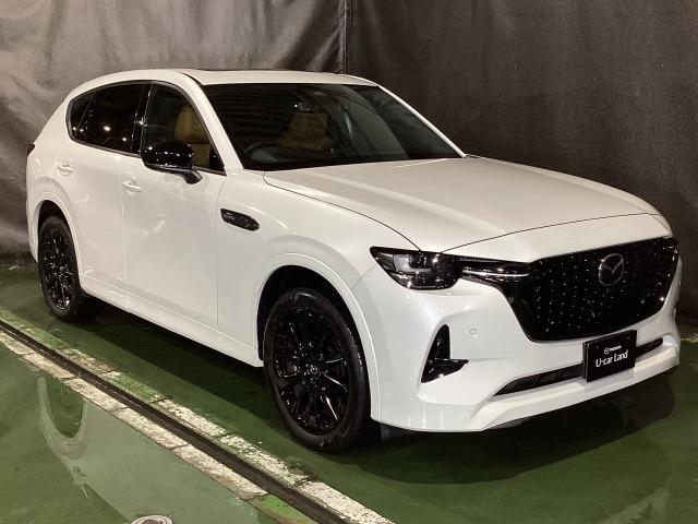 CX-60 3.3 XDハイブリッド プレミアム スポーツ ディーゼルタ シートヒー パワーゲート レーダークルコン LEDヘッドライト 車線逸脱警報装置 パワーシート スマートキー ドライブレコーダー オートハイビーム フルオートエアコン 4WD レザーシート ABS(40枚目)