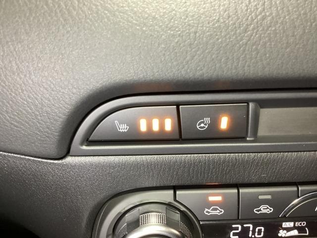 ステアリングヒーターとシートヒーターが装備されていますので、寒い冬の日でも快適なドライブをお楽しみいただけます！