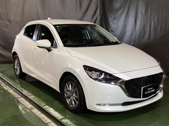 MAZDA2 1.5 15S プロアクティブ Sパッケージ 追従クルーズ 全周囲 レーンキープ LED 衝突軽減装置 Pシート ドラレコ パーキングセンサー Bluetooth接続 キーフリー DVD スマートキー フルセグ 盗難防止装置 オートライト ETC(39枚目)