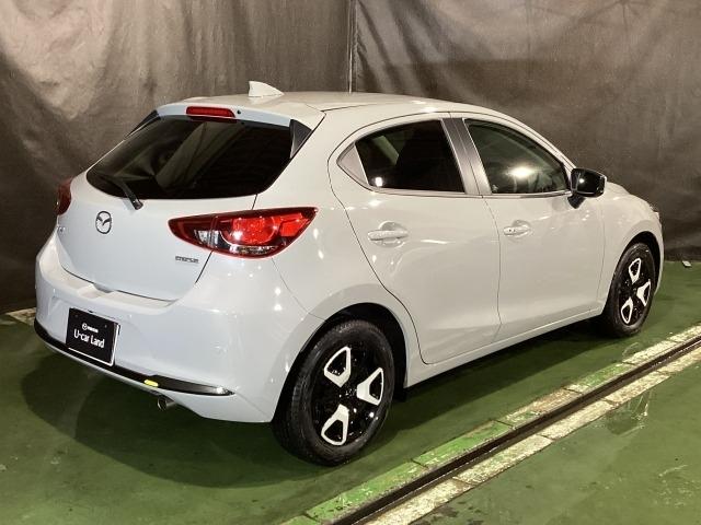 MAZDA2 1.5 15BD パノラマモニタ ブルートゥース スマートシティブレーキサポート 前後ソナー レーダークルーズ レーンキープ LEDヘッドランプ フルセグTV オートライト ETC アドバンストキー USB エアコン(38枚目)