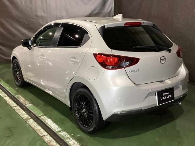 MAZDA2 1.5 XD ブラックトーンエディション ディーゼルターボ 360度ビューモニター アドバンストキー パーキングセンサー 車線逸脱警報装置 レーダークルーズコントロール 衝突軽減ブレーキ BT DVD再生 LEDヘッドライト フルセグ オートライト USB(37枚目)