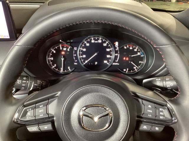 CX-5 2.2 XD スポーツ アピアランス ディーゼルターボ 360度ビュー ソナー パワーテールゲート 追従クルコン BTオーディオ LEDライト 本革シート レーンキープ パワーシート ドラレコ シートヒーター ETC ツインターボ USB オートハイビーム(3枚目)