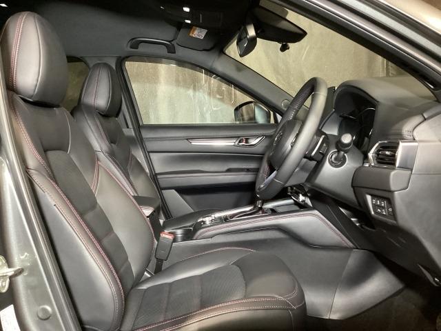 CX-5 2.2 XD スポーツ アピアランス ディーゼルターボ 360度ビュー ソナー パワーテールゲート 追従クルコン BTオーディオ LEDライト 本革シート レーンキープ パワーシート ドラレコ シートヒーター ETC ツインターボ USB オートハイビーム(7枚目)