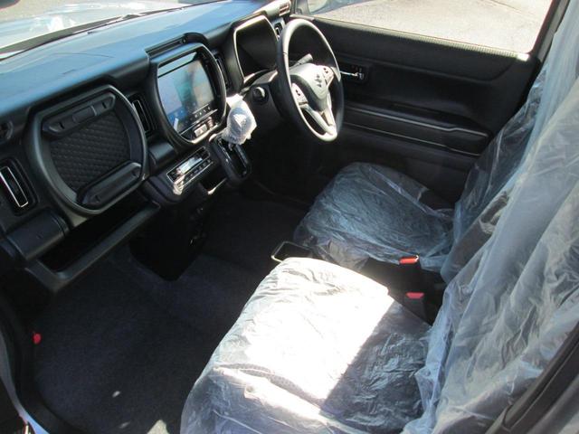 ハスラー タフワイルド　全方位モニター付９インチナビゲーション　届出済未使用車　セーフティサポート　衝突被害軽減ブレーキ　前後方誤発進抑制機能　シートヒーター　フルオートエアコン　マイルドハイブリッド（14枚目）