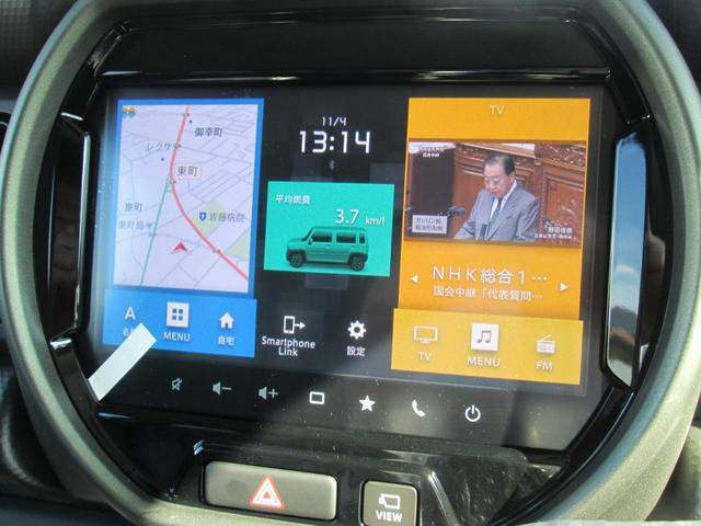 ハスラー タフワイルド　全方位モニター付９インチナビゲーション　届出済未使用車　セーフティサポート　衝突被害軽減ブレーキ　前後方誤発進抑制機能　シートヒーター　フルオートエアコン　マイルドハイブリッド（18枚目）