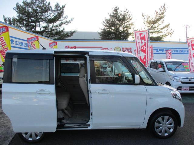 スペーシア Ｇ　ブレーキサポートセットオプション装着車　スマートキー　プッシュスタート　盗難防止すステム　衝突安全ボディ　アイドリングストップ（4枚目）