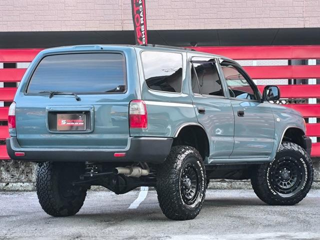 ハイラックスサーフ 　全塗装済み　ナロー仕様　リフトアップ　　ＫＳオリジナルＡＷ　ＢＦＡＴタイヤ　社外メッシュグリル　カロッツェリア製ディスプレイオーディオ　バックカメラ　ドライブレコーダー　ＥＴＣ（6枚目）