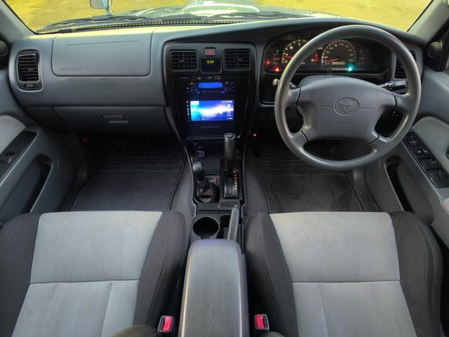 ハイラックスサーフ 　全塗装済み　ナロー仕様　リフトアップ　　ＫＳオリジナルＡＷ　ＢＦＡＴタイヤ　社外メッシュグリル　カロッツェリア製ディスプレイオーディオ　バックカメラ　ドライブレコーダー　ＥＴＣ（9枚目）