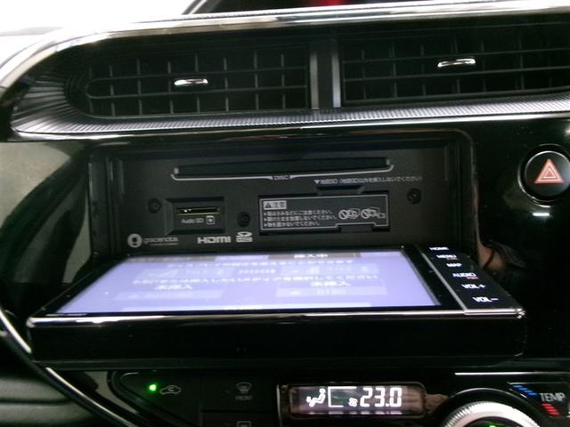 アクア クロスオーバー フルセグ メモリーナビ DVD再生 ミュージックプレイヤー接続可 バックカメラ 衝突被害軽減システム ETC ドラレコ LEDヘッドランプ 記録簿 アイドリングストップ(15枚目)