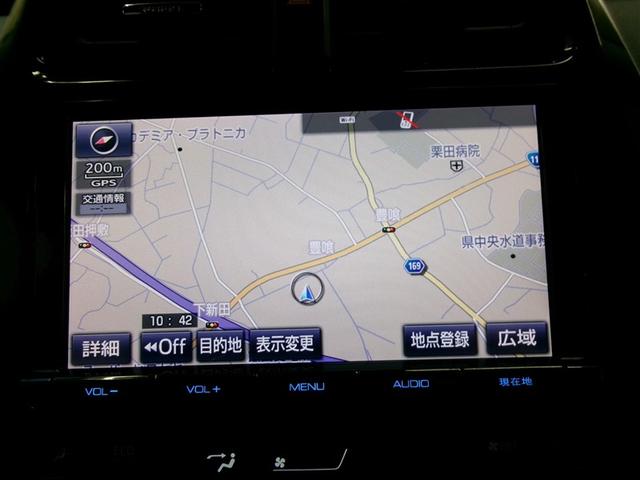 プリウス Ａ　フルセグ　メモリーナビ　ＤＶＤ再生　ミュージックプレイヤー接続可　バックカメラ　衝突被害軽減システム　ＥＴＣ　ドラレコ　ＬＥＤヘッドランプ　ワンオーナー　記録簿　アイドリングストップ（14枚目）