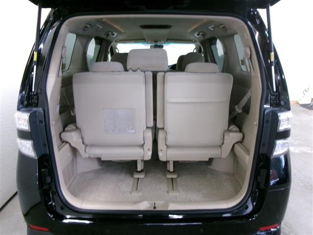 ヴェルファイア ２．４Ｘ　ワンセグ　メモリーナビ　ミュージックプレイヤー接続可　バックカメラ　ＥＴＣ　両側電動スライド　ＨＩＤヘッドライト　乗車定員８人　３列シート　記録簿（32枚目）