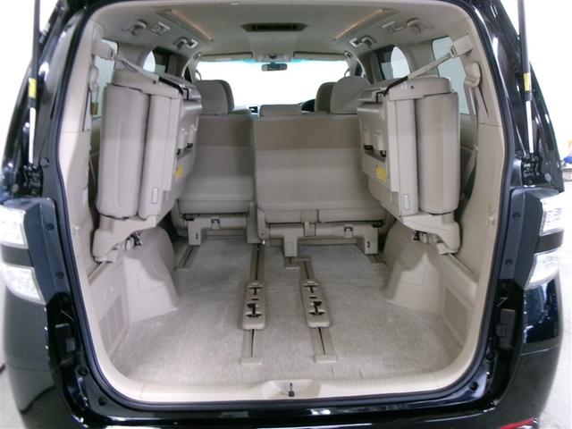 ヴェルファイア ２．４Ｘ　ワンセグ　メモリーナビ　ミュージックプレイヤー接続可　バックカメラ　ＥＴＣ　両側電動スライド　ＨＩＤヘッドライト　乗車定員８人　３列シート　記録簿（33枚目）