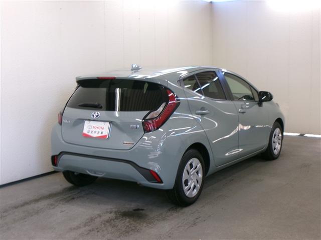 アクア G メモリーナビ ミュージックプレイヤー接続可 バックカメラ 衝突被害軽減システム ETC ドラレコ LEDヘッドランプ 記録簿 アイドリングストップ(3枚目)