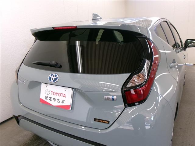 アクア G メモリーナビ ミュージックプレイヤー接続可 バックカメラ 衝突被害軽減システム ETC ドラレコ LEDヘッドランプ 記録簿 アイドリングストップ(31枚目)