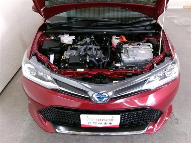 カローラアクシオ ハイブリッドG ダブルバイビー 衝突被害軽減システム ETC ドラレコ LEDヘッドランプ 記録簿 アイドリングストップ(24枚目)