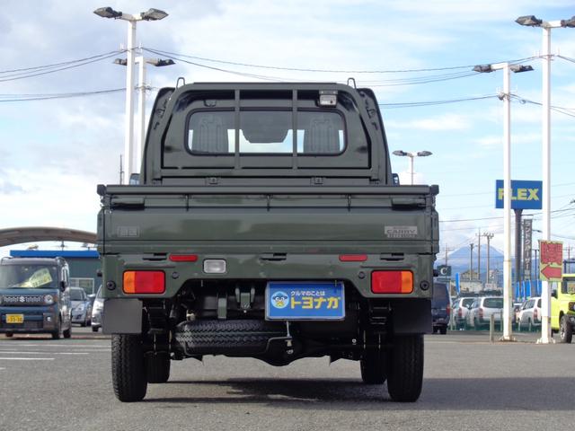 農繁スペシャル パートタイム4WD 5速マニュアル デュアルカメラブレーキ リアコーナーセンサー オートライト キーレスエントリー デフロック 荷台作業灯 アッパーメンバーガード 4枚リーフスプリング(45枚目)