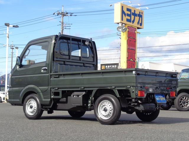 農繁スペシャル パートタイム4WD 5速マニュアル デュアルカメラブレーキ リアコーナーセンサー オートライト キーレスエントリー デフロック 荷台作業灯 アッパーメンバーガード 4枚リーフスプリング(46枚目)