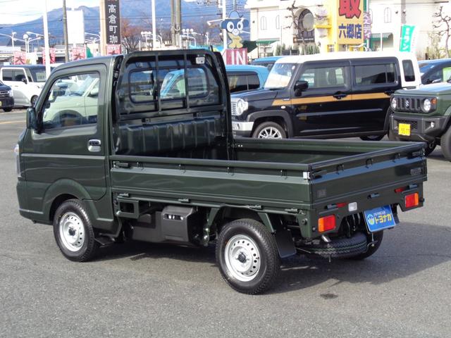 農繁スペシャル パートタイム4WD 5速マニュアル デュアルカメラブレーキ リアコーナーセンサー オートライト キーレスエントリー デフロック 荷台作業灯 アッパーメンバーガード 4枚リーフスプリング(52枚目)