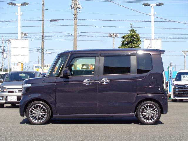 Ｎ－ＢＯＸカスタム ターボ　雹凹有　ホンダセンシング　９インチフルセグナビ　バックカメラ　両側電動スライドドア　レーダークルーズコントロール　パドルシフト　ＬＥＤヘッドライト　ＥＴＣ　前後ドライブレコーダー　コーナーセンサー（21枚目）
