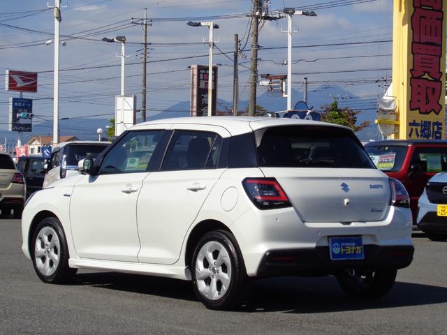 スイフト ハイブリッドＭＸ　デュアルセンサーブレーキＩＩ　全方位モニター付９インチコネクト機能付フルセグナビ　ＬＥＤヘッドライト　レーダークルーズコントロール　コーナーセンサー　シートヒーター　セキュリティアラーム（2枚目）