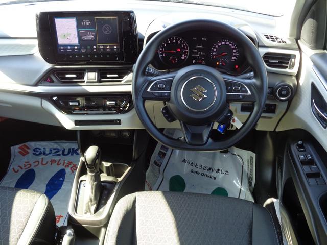 スイフト ハイブリッドＭＸ　デュアルセンサーブレーキＩＩ　全方位モニター付９インチコネクト機能付フルセグナビ　ＬＥＤヘッドライト　レーダークルーズコントロール　コーナーセンサー　シートヒーター　セキュリティアラーム（3枚目）