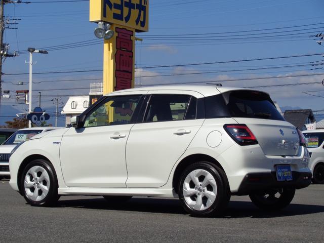 スイフト ハイブリッドＭＸ　デュアルセンサーブレーキＩＩ　全方位モニター付９インチコネクト機能付フルセグナビ　ＬＥＤヘッドライト　レーダークルーズコントロール　コーナーセンサー　シートヒーター　セキュリティアラーム（56枚目）