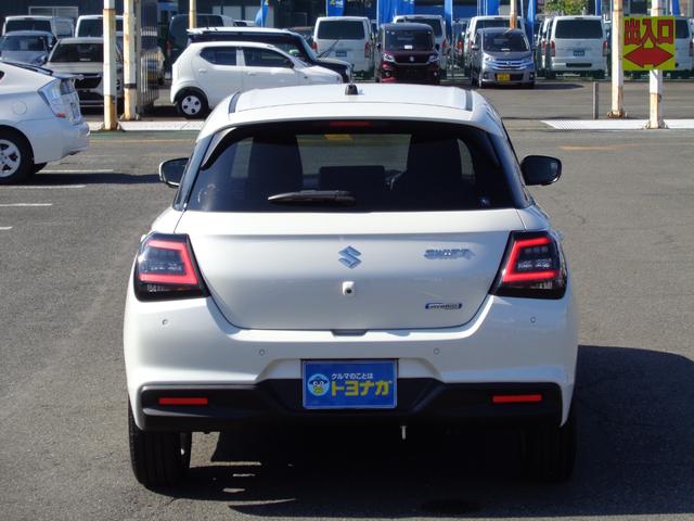 スイフト ハイブリッドＭＸ　デュアルセンサーブレーキＩＩ　全方位モニター付９インチコネクト機能付フルセグナビ　ＬＥＤヘッドライト　レーダークルーズコントロール　コーナーセンサー　シートヒーター　セキュリティアラーム（61枚目）