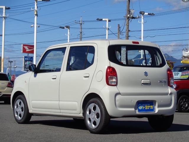 アルト L バックアイカメラ スズキコネクト対応通信機装着車 デュアルセンサーブレーキII キーレスエントリー オートライト シートヒーター コーナーセンサー セキュリティアラーム カーテンエアバッグ(2枚目)