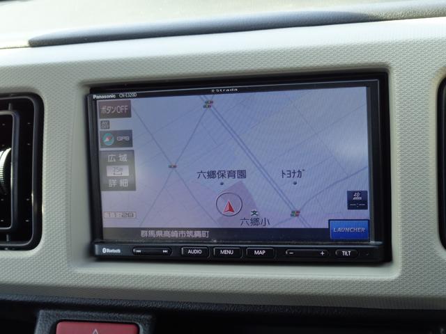 アルト Ｆ　小雹凹　地デジメモリーナビ　キーレスエントリー　ＥＴＣ　ドライブレコーダー　ＭＴモード　横滑防止装置　セキュリティアラーム　フロアマット　ドアバイザー　社外アルミ（5枚目）