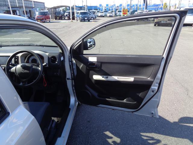 アルト Ｆ　小雹凹　地デジメモリーナビ　キーレスエントリー　ＥＴＣ　ドライブレコーダー　ＭＴモード　横滑防止装置　セキュリティアラーム　フロアマット　ドアバイザー　社外アルミ（45枚目）