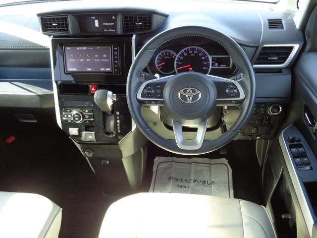 ルーミー カスタムＧ　雹凹有　スマートアシスト　フルセグナビ　パノラマモニター　両側電動スライドドア　レーダークルーズコントロール　ＥＴＣ　ＬＥＤヘッドライト　前後ドライブレコーダー　コーナーセンサー　シートカバー（4枚目）