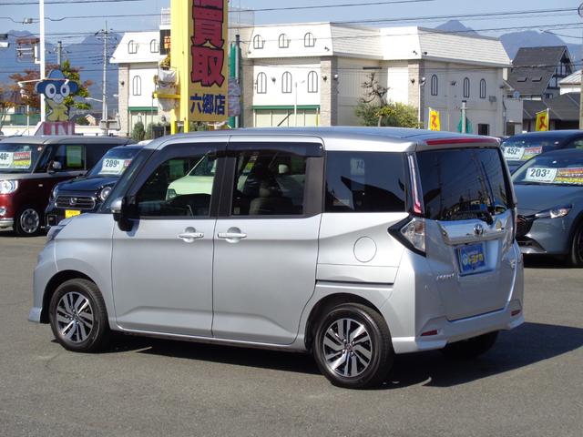 ルーミー カスタムＧ　雹凹有　スマートアシスト　フルセグナビ　パノラマモニター　両側電動スライドドア　レーダークルーズコントロール　ＥＴＣ　ＬＥＤヘッドライト　前後ドライブレコーダー　コーナーセンサー　シートカバー（63枚目）