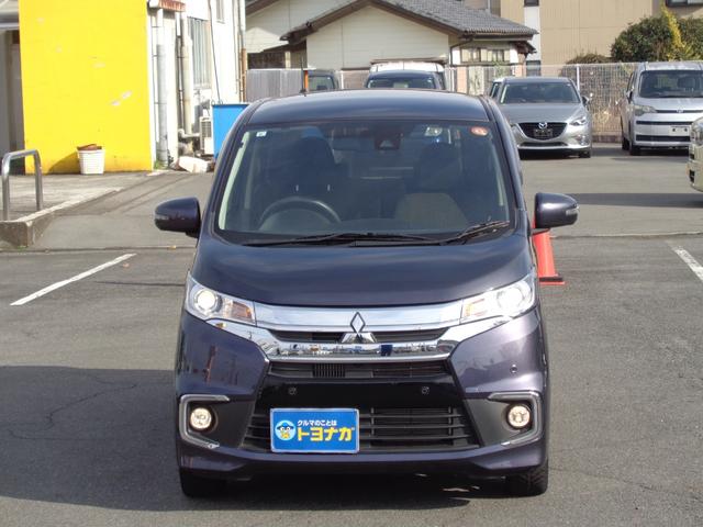 ｅＫカスタム Ｔセーフティパッケージ　雹凹有　ＦＣＭ　フルセグＳＤナビ　アラウンドビューモニター　ＨＩＤヘッドライト　クルーズコントロール　ＥＴＣ　シートヒーター　コーナーセンサー　キープッシュスタート　リアダークガラス　純正アルミ（56枚目）