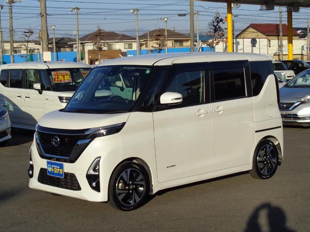 ルークス ハイウェイスター　Ｇターボプロパイロットエディション　雹凹有　エマージェンシーブレーキ　９インチフルセグナビ　アラウンドビューモニター　両側電動スライドドア　プロパイロット　コーナーセンサー　前後ドライブレコーダー　ＥＴＣ２．０　ＬＥＤヘッドライト（60枚目）