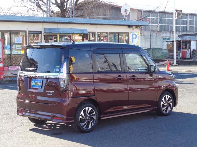 ソリオバンディット ハイブリッドＭＶ　雹凹有　ワンオーナー　デュアルカメラブレーキ　１０インチフルセグナビ　全方位カメラ　後席モニター　両側電動スライドドア　ＥＴＣ　シートヒーター　ヘッドアップディスプレイ　セキュリティアラーム（68枚目）