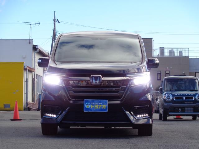 ステップワゴンスパーダ スパーダハイブリッドG・EXホンダセンシングブラスタ 雹凹有 CMBS 10インチフルセグナビ マルチビューカメラ 両側電動スライドドア レーダークルーズコントロール LEDヘッドライト ETC シートヒーター 前後ドライブレコーダー セキュリティ(55枚目)