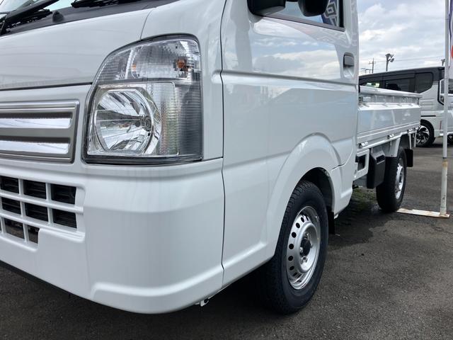キャリイトラック 　４ＷＤ　ぬかるみ脱出アシスト　誤発進抑制機能　後方誤発進抑制機能　ハイビームアシスト　Ｗエアバッグ　アイドリングストップキーレスエントリー　パワーウィンドウ　パワーステアリング（34枚目）