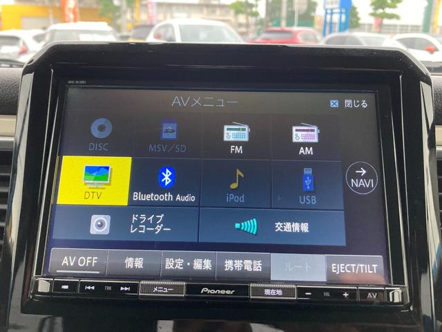 クロスビー ハイブリッドＭＺ　全方位カメラ　純正８インチナビ　フルセグＴＶ　ＥＴＣ２．０　前後ドライブレコーダー　シートヒーター　雹凹（10枚目）