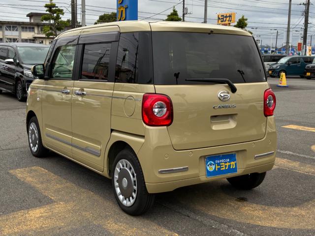 ムーヴキャンバス セオリーＧ　被害軽減ブレーキ　オートエアコン　オートハイビーム　ＬＥＤヘッドライト　フォグランプ　両側シートヒーター　両側パワースライドドア　ステアリングスイッチ　ホットドリンクホルダー（6枚目）