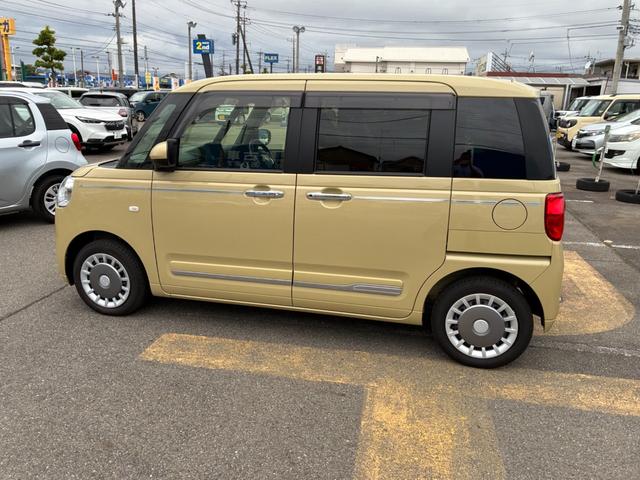 ムーヴキャンバス セオリーＧ　被害軽減ブレーキ　オートエアコン　オートハイビーム　ＬＥＤヘッドライト　フォグランプ　両側シートヒーター　両側パワースライドドア　ステアリングスイッチ　ホットドリンクホルダー（27枚目）