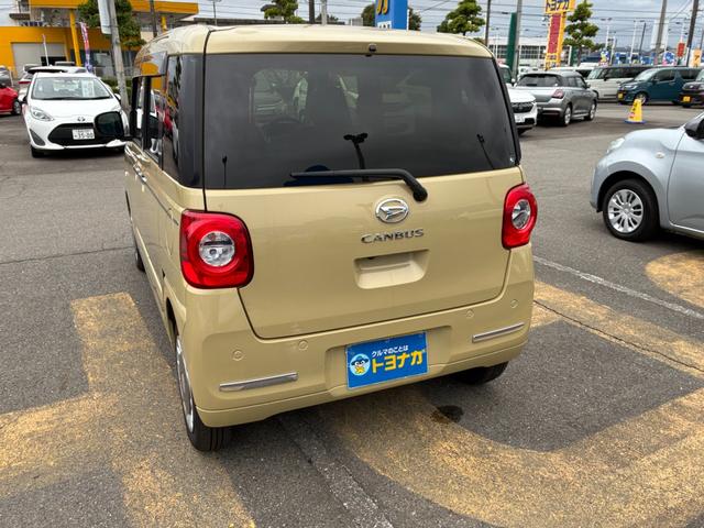 ムーヴキャンバス セオリーＧ　被害軽減ブレーキ　オートエアコン　オートハイビーム　ＬＥＤヘッドライト　フォグランプ　両側シートヒーター　両側パワースライドドア　ステアリングスイッチ　ホットドリンクホルダー（34枚目）