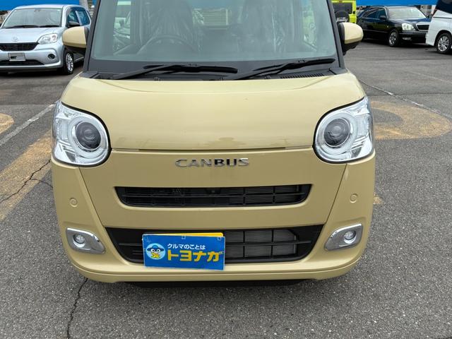 ムーヴキャンバス セオリーＧ　被害軽減ブレーキ　オートエアコン　オートハイビーム　ＬＥＤヘッドライト　フォグランプ　両側シートヒーター　両側パワースライドドア　ステアリングスイッチ　ホットドリンクホルダー（53枚目）