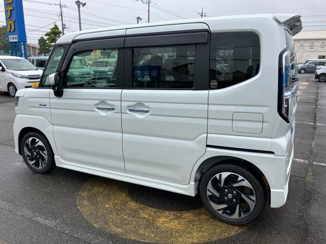 スペーシアカスタム ハイブリッドXSターボ メーカーオプション9インチナビ 全方位モニター ビルトインETC 前後ドラレコ 両側PSD 電動パーキングブレーキ ステアリングヒーター アダプティブクルーズコントロール シートヒーター(8枚目)